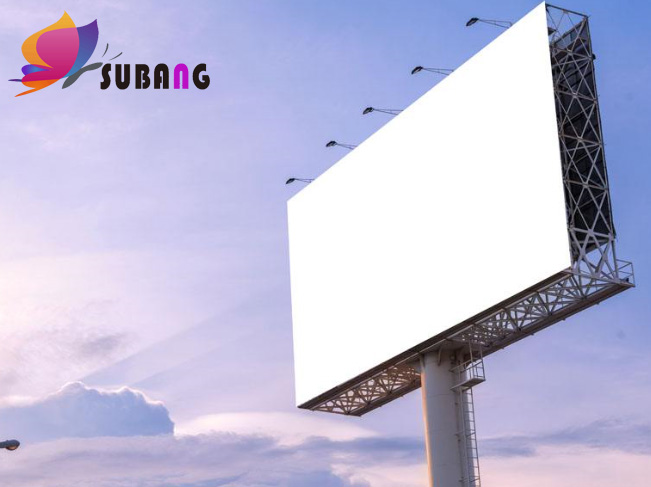 戶外廣告牌用了熒光增白劑OB，好評不斷